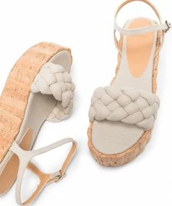 Castaner Shoes 'Livi' Braided Platform Sandals