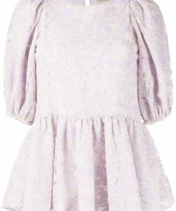 Stine Goya Clothing 'Liw' Embroidered Peplum Blouse