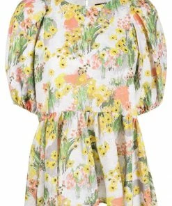 Stine Goya New In 'Liw' Floral Top