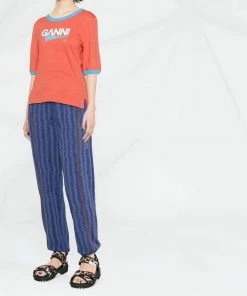 Ganni New In 'Logo Star T-shirt'