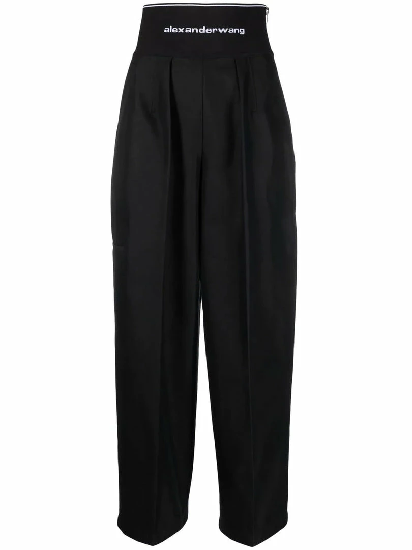 Alexander Wang New In 'Logo Waist Carrot Shaped Trousers' 3 Alexander Wang New In 'Logo Waist Carrot Shaped Trousers'