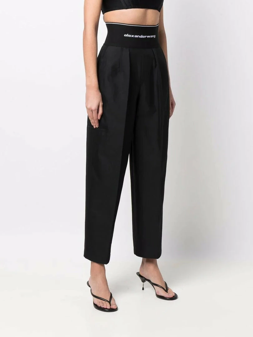 Alexander Wang New In 'Logo Waist Carrot Shaped Trousers' 6 Alexander Wang New In 'Logo Waist Carrot Shaped Trousers'