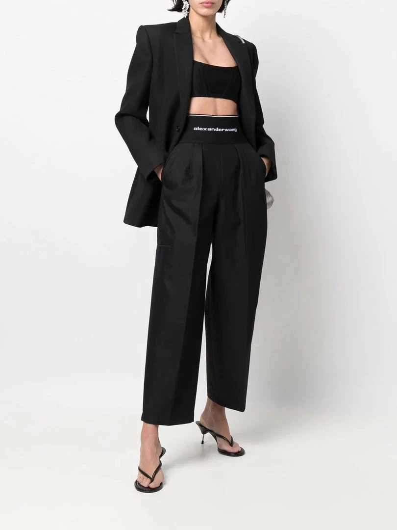 Alexander Wang New In 'Logo Waist Carrot Shaped Trousers' 8 Alexander Wang New In 'Logo Waist Carrot Shaped Trousers'