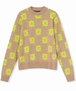 Resume 'LuckyRS Floral Knit Sweater' Clothing