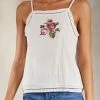 M.A.B.E Clothing ‘Greta’ Floral Embroidered Camisole 2 M.A.B.E Clothing ‘Greta’ Floral Embroidered Camisole