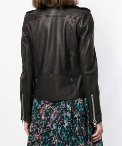 MDK Clothing ‘Black Seattle Leather Biker Jacket’