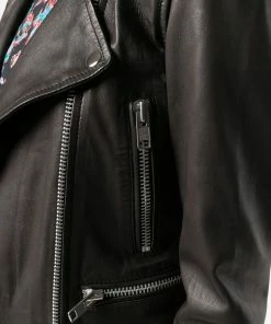 MDK Clothing ‘Black Seattle Leather Biker Jacket’