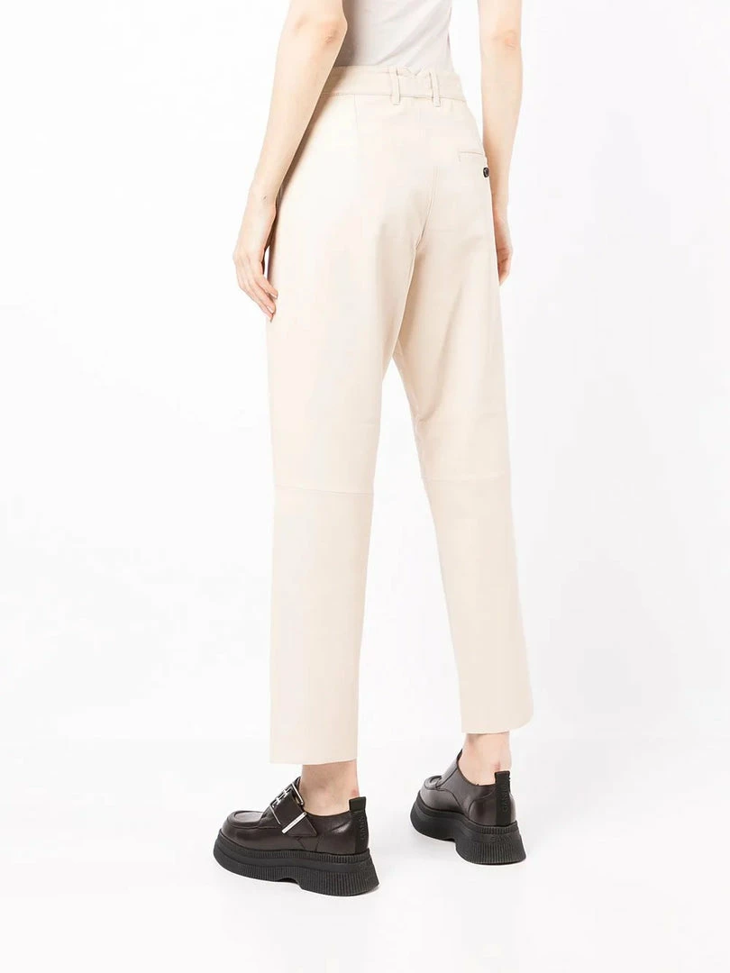 MDK Cream 'Iris' Leather Trousers 6 MDK Cream 'Iris' Leather Trousers