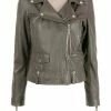 MDK 'Dusty Green Seattle Thin Leather Jacket' Clothing 1 MDK 'Dusty Green Seattle Thin Leather Jacket' Clothing