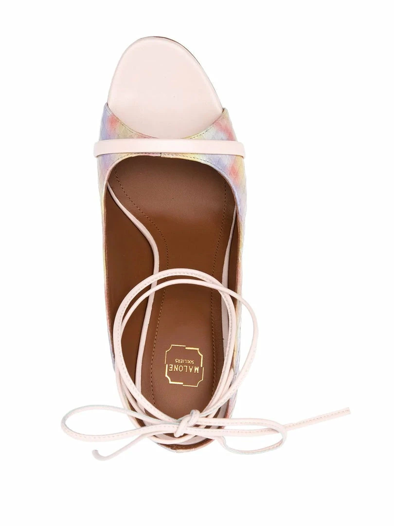 Malone Souliers 'Alba' Ankle Tie Mules 6 Malone Souliers 'Alba' Ankle Tie Mules