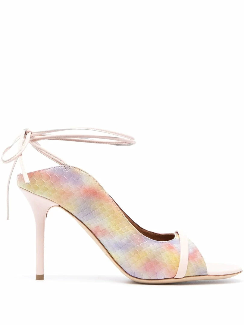 Malone Souliers 'Alba' Ankle Tie Mules 3 Malone Souliers 'Alba' Ankle Tie Mules