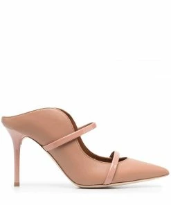 Malone Souliers'Maureen MS 85-2' Nude Blush Mules Shoes