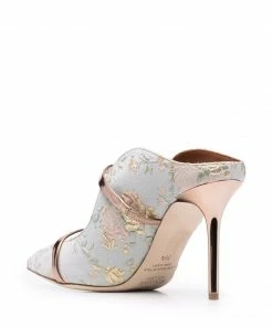 'Malone Souliers X Bridgerton Maureen 85 Jacquard Mules' 16 'Malone Souliers X Bridgerton Maureen 85 Jacquard Mules'