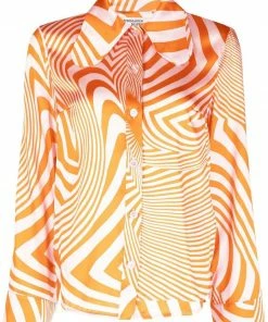 Baum Und Pferdgarten 'Mara' Psychedelic Print Shirt