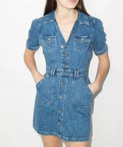 Paige 'Mayslie' Denim Mini Dress
