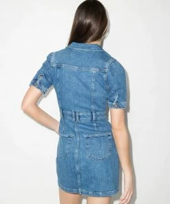 Paige 'Mayslie' Denim Mini Dress
