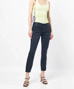 Paige ‘Mayslie’ Side Stripe Denim Joggers 45 Paige ‘Mayslie’ Side Stripe Denim Joggers