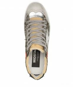 Golden Goose Shoes 'Mid Star' Doodle Print Sneakers