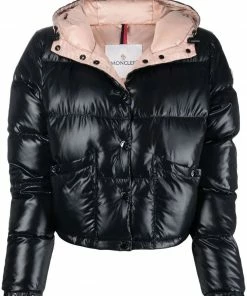 Moncler Black 'Bardanette' Puffer Jacket