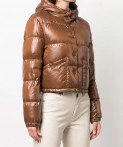 Moncler Brown 'Bardanette' Puffer Jacket