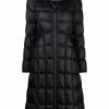 Moncler Black 'Bellevalia' Long Coat