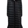 Moncler Black 'Bunias' Long Coat 1 Moncler Black 'Bunias' Long Coat