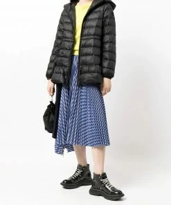 Moncler Black 'Bunium' Short Parka