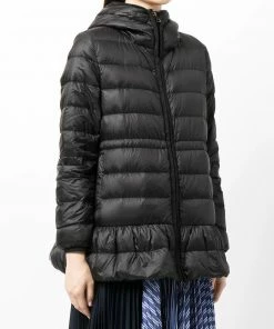 Moncler Black 'Bunium' Short Parka