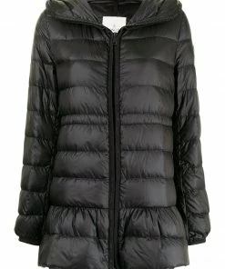 Moncler Black 'Bunium' Short Parka