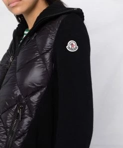 Moncler 'Contrasting Knitted Quilt Jacket'
