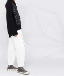 Moncler 'Contrasting Knitted Quilt Jacket'