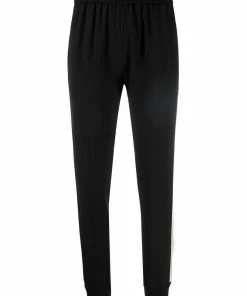 Moncler 'Black Envers Satin Trousers'
