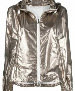 Moncler 'Eschamali' Metallic Bronze Jacket