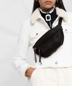 Moncler 'Felicie' Black Logo Patch Belt Bag 10 Moncler 'Felicie' Black Logo Patch Belt Bag