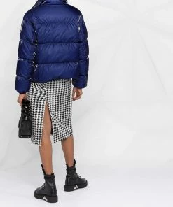 Moncler 'Grenit' Blue Cropped Padded Jacket 11 Moncler 'Grenit' Blue Cropped Padded Jacket