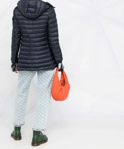 Moncler Navy 'Ments' Coat