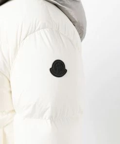 Moncler White 'Bufonie' Jacket
