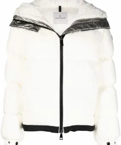 Moncler White 'Bufonie' Jacket