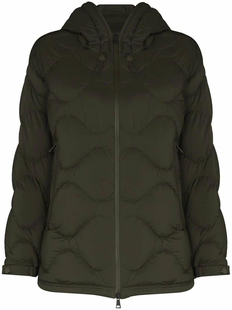 Moncler Military Green 'Lepturus' Hooded Bomber Jacket 3 Moncler Military Green 'Lepturus' Hooded Bomber Jacket