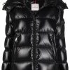Moncler Black 'Fustet' Padded Jacket