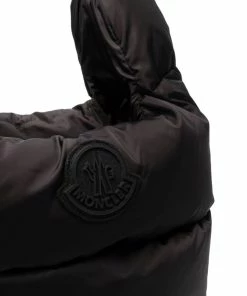 Moncler Black 'Legere' Large Tote Bag