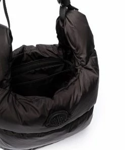 Moncler Black 'Legere' Large Tote Bag