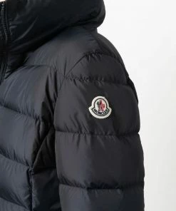 Moncler Dark Navy 'Gie' Padded Coat