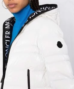 Moncler White 'Tharon' Jacket