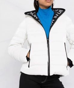 Moncler White 'Tharon' Jacket