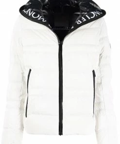 Moncler White 'Tharon' Jacket