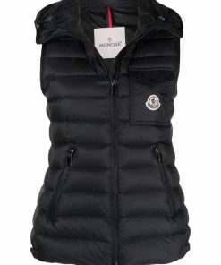 Moncler Black 'Glyco' Gilet