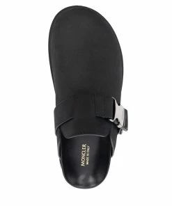 Moncler Black 'Mon Mule' Slides 9 Moncler Black 'Mon Mule' Slides