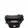 Moncler Black 'Felicie' Quilted Belt Bag