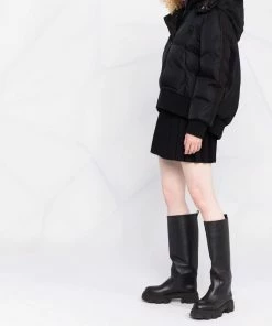 Moncler Black 'Homogyne' Bomber Jacket